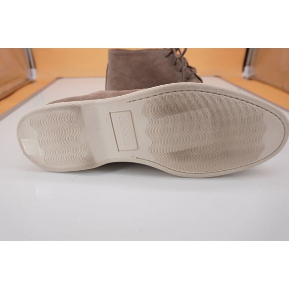 Canali Taupe Suede Chukka Hiking Boots Size 8.5 New Lace Up $595 Ankle